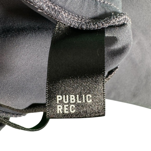 Public Rec All Day Every Day Pants 32x32 Gray Stretch Drawstring Zipper Pockets - Picture 6 of 11